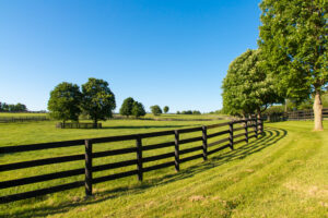 Black Ranch Rail Corral Fence Installation In Paulding County